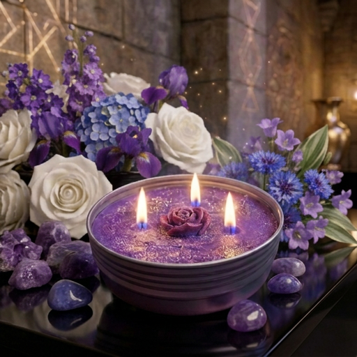 HOPE ANGELS FLAME PRAYER CANDLE
