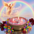 CHILDLIKE FAITH ANGELS FLAME PRAYER CANDLE
