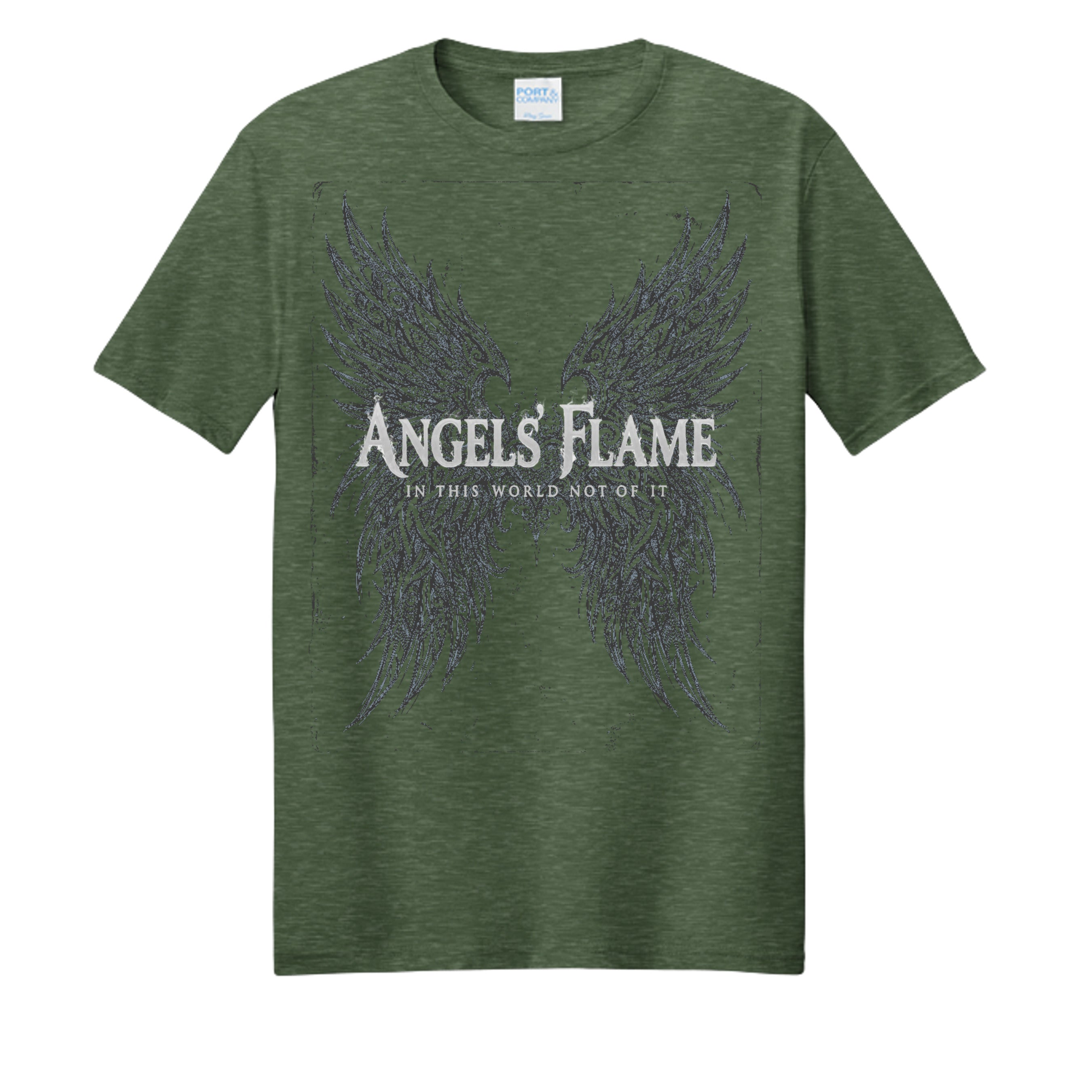 Forest Green Heather - PC455 - FRONT