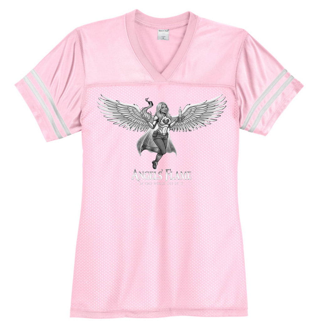 Lt Pink/White - LST307 - FRONT
